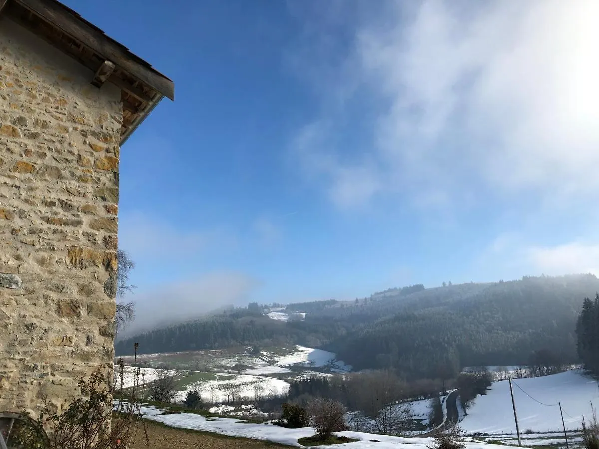 بيت خشبي فيلا Le Domaine Des Terres Saint-Appolinaire